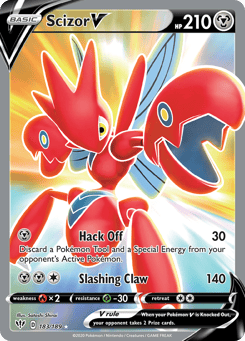 Scizor V 183/189 Darkness Ablaze