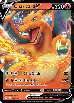 Charizard V 019/189 Darkness Ablaze