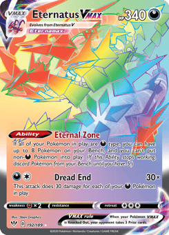 Eternatus VMAX 192/189 Darkness Ablaze