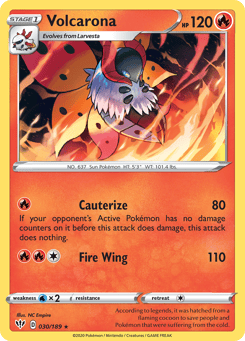 Volcarona 030/189 Darkness Ablaze