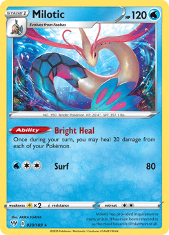 Milotic 039/189 Darkness Ablaze
