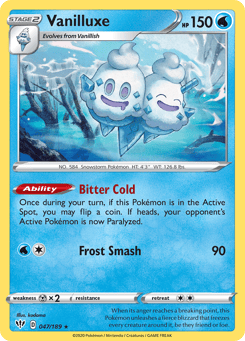 Vanilluxe 047/189 Darkness Ablaze
