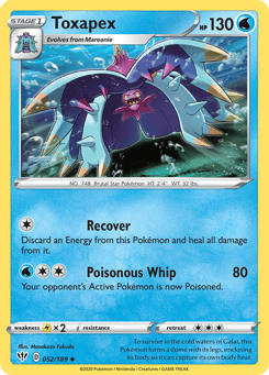 Toxapex 052/189 Darkness Ablaze
