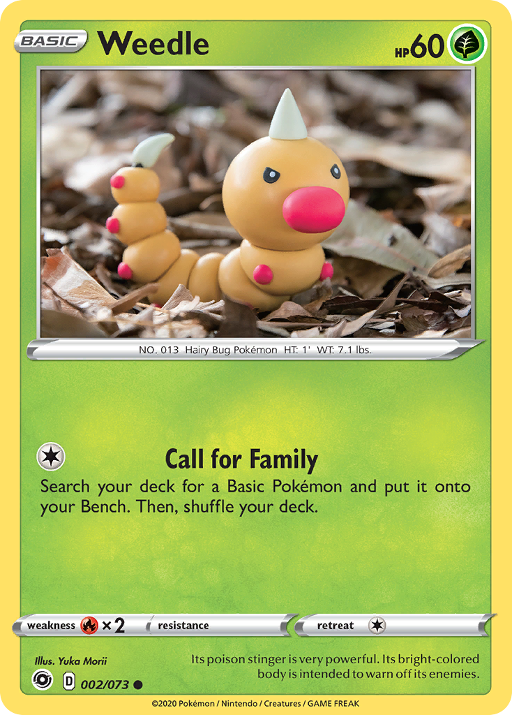 Weedle 002/073 Champion's Path