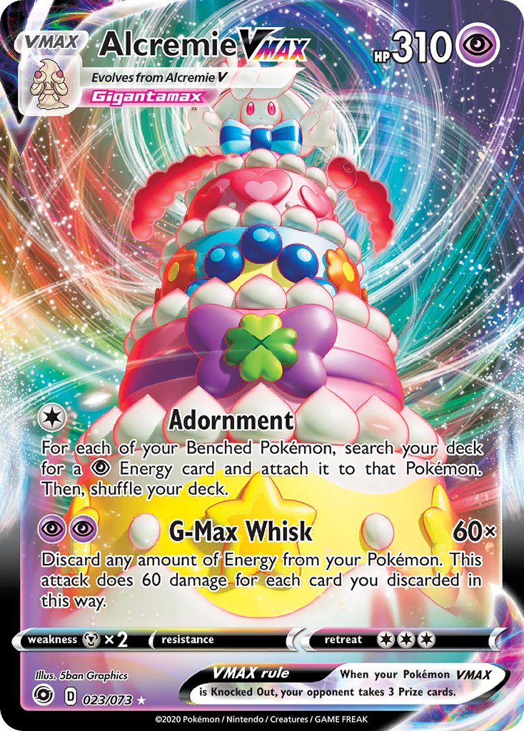 Alcremie VMAX 023/073 Champion's Path