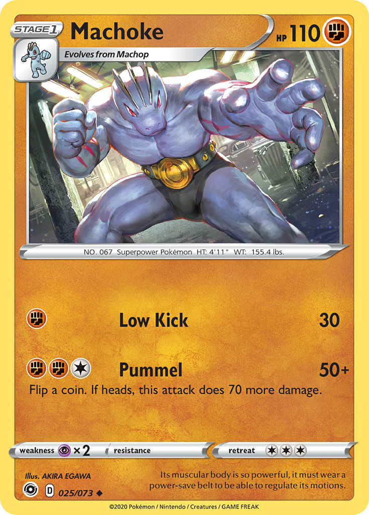 Machoke 025/073 Champion's Path