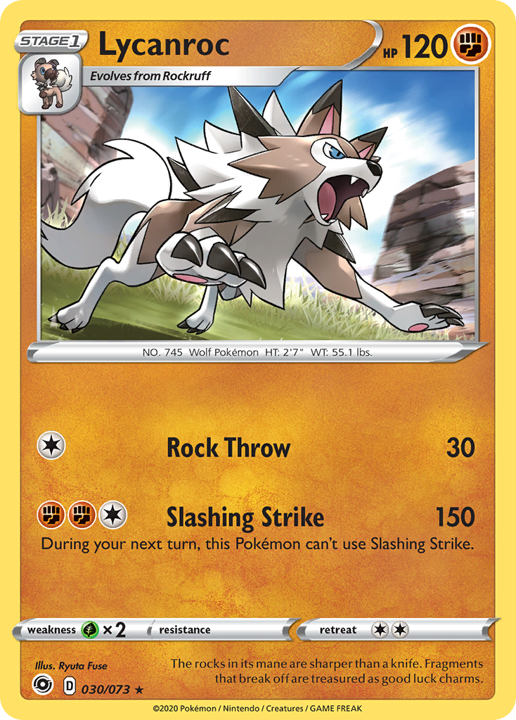 Lycanroc 030/073 Champion's Path