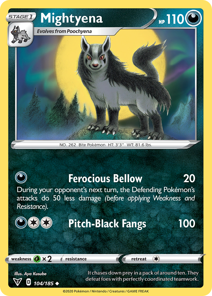 Mightyena 104/185 Vivid Voltage