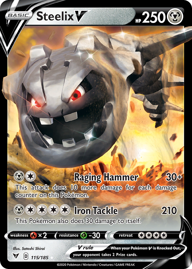 Steelix V 115/185 Vivid Voltage