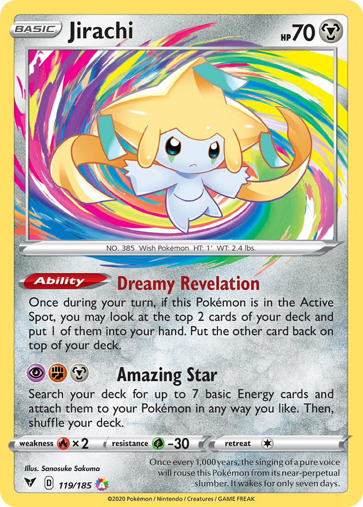 Jirachi 119/185 Vivid Voltage