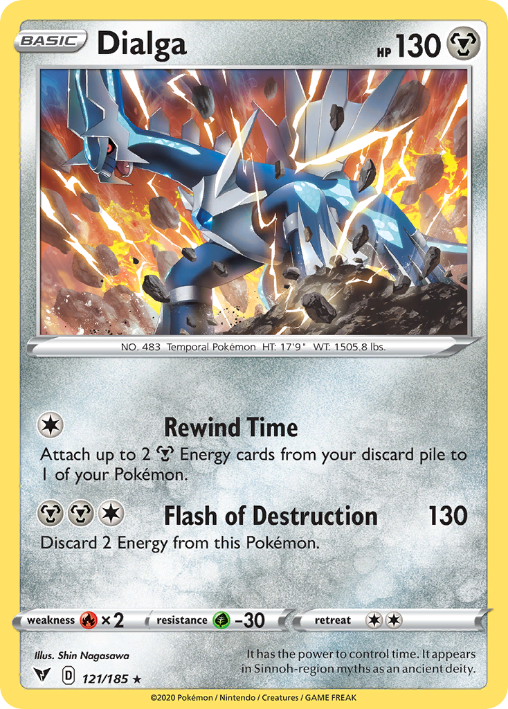 Dialga 121/185 Vivid Voltage