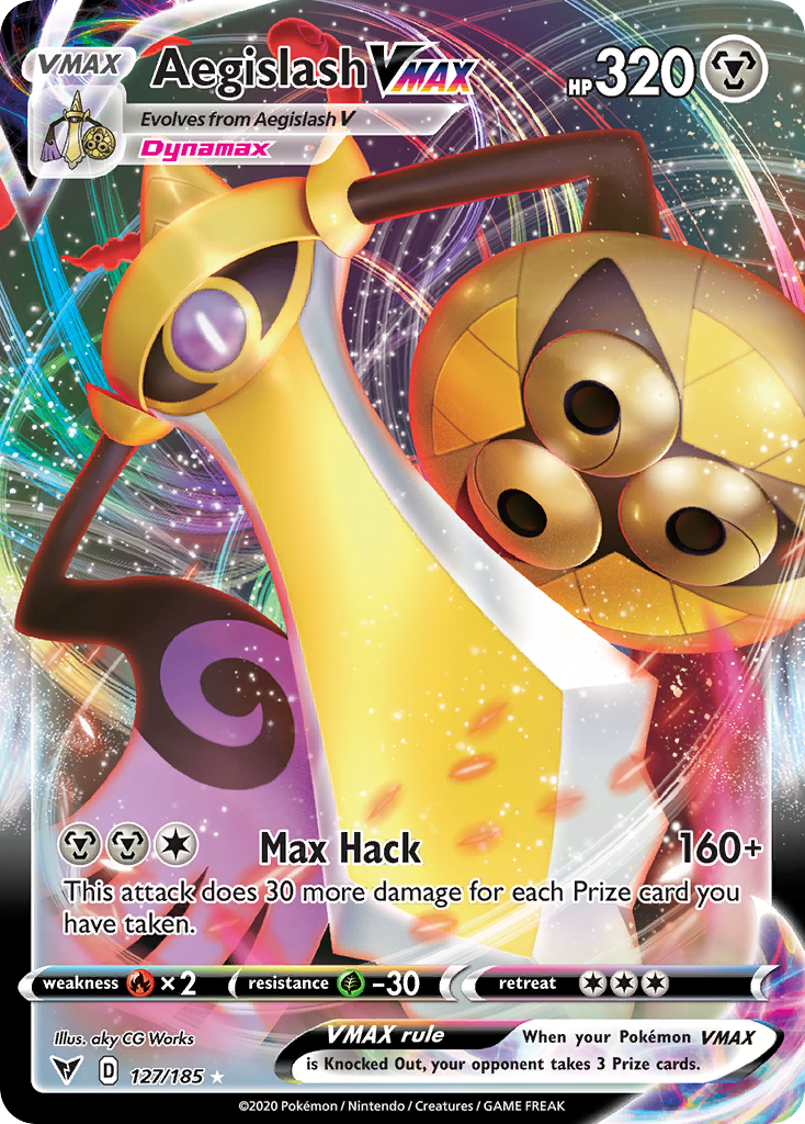 Aegislash VMAX 127/185 Vivid Voltage