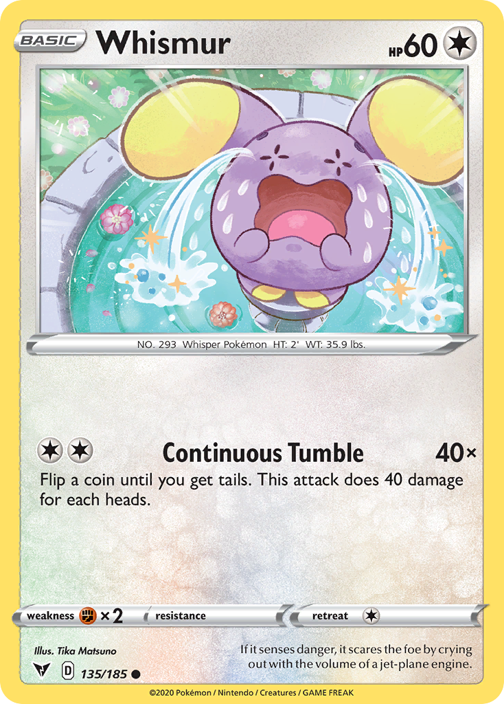 Whismur 135/185 Vivid Voltage