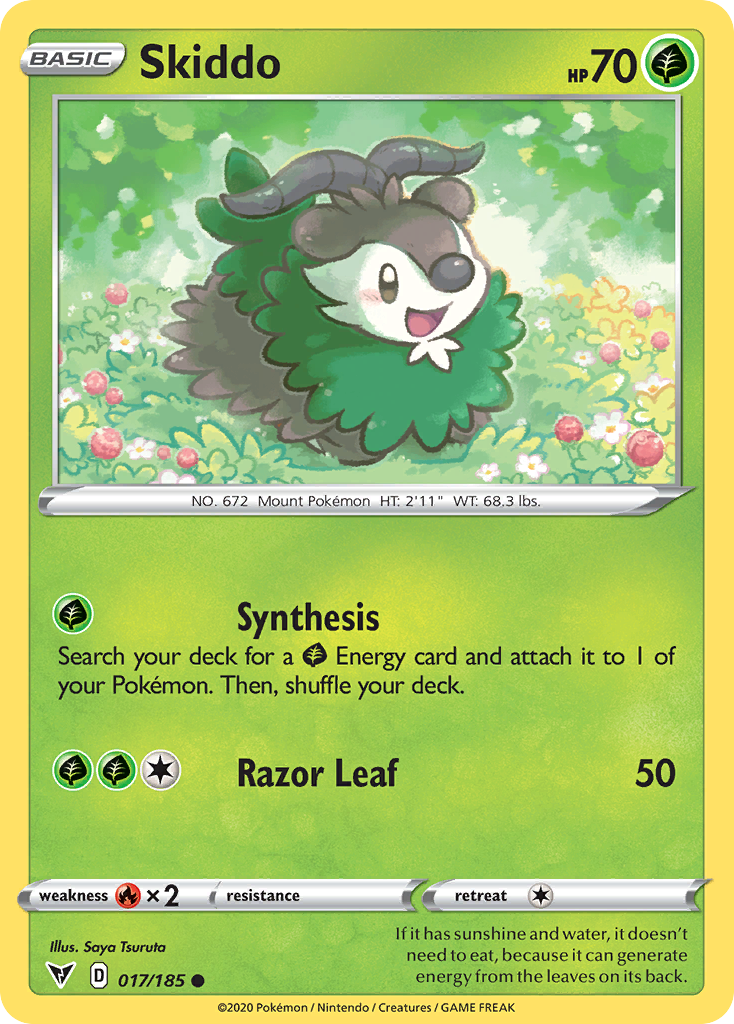 Skiddo 017/185 Vivid Voltage