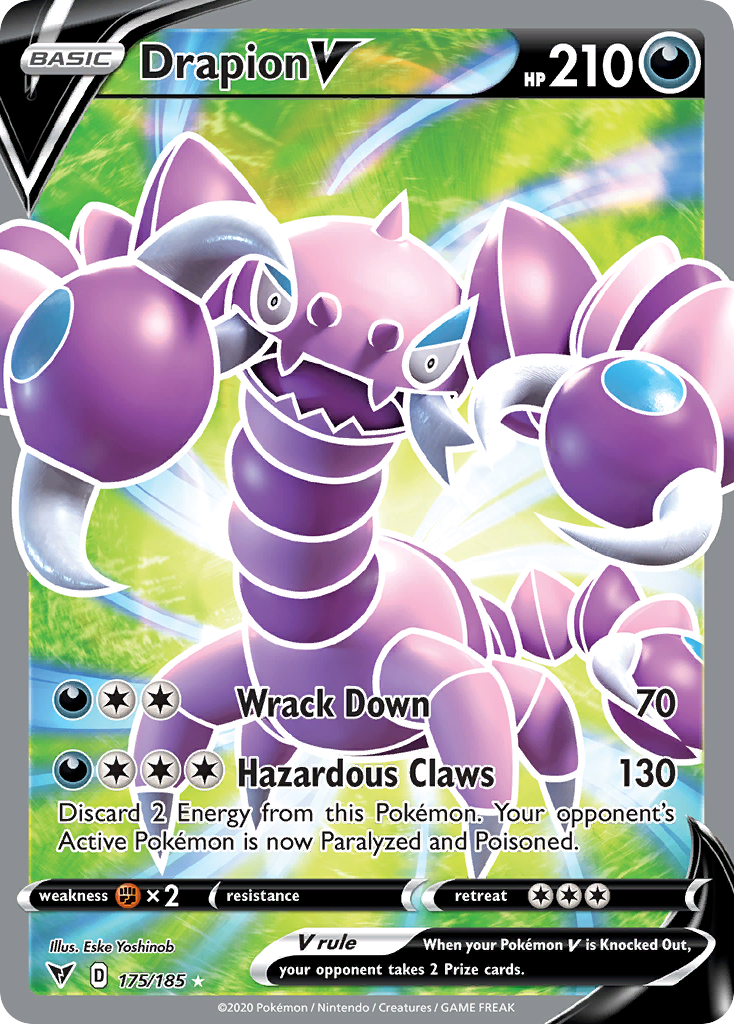 Drapion V 175/185 Vivid Voltage