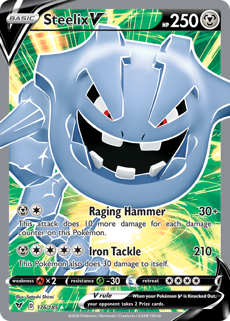 Steelix V 176/185 Vivid Voltage