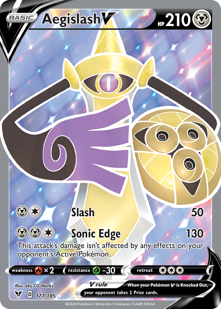 Aegislash V 177/185 Vivid Voltage