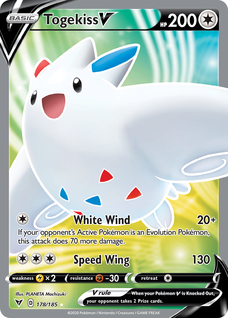 Togekiss V 178/185 Vivid Voltage
