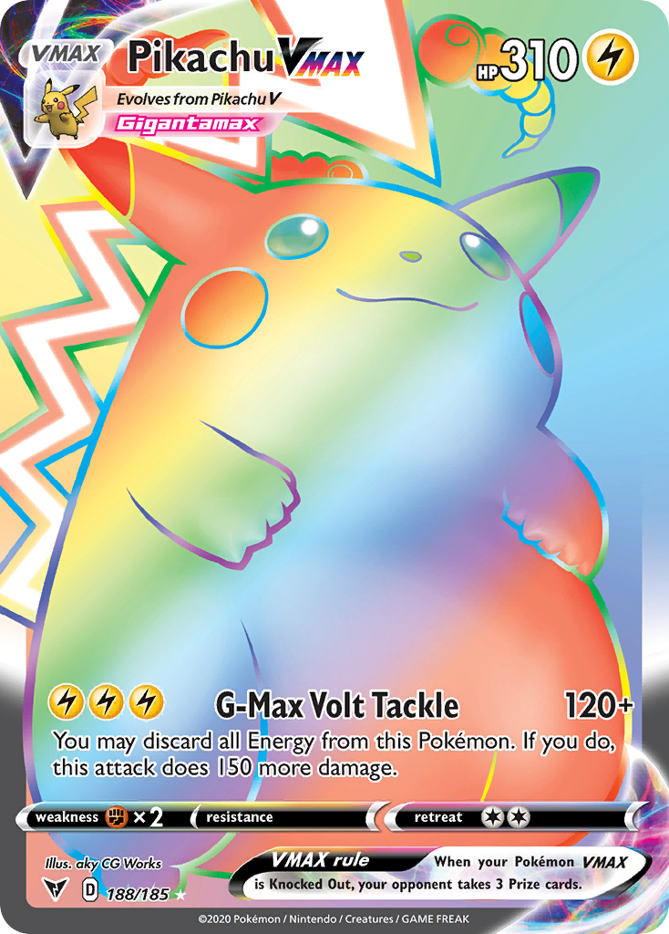 Pikachu VMAX 188/185 Vivid Voltage
