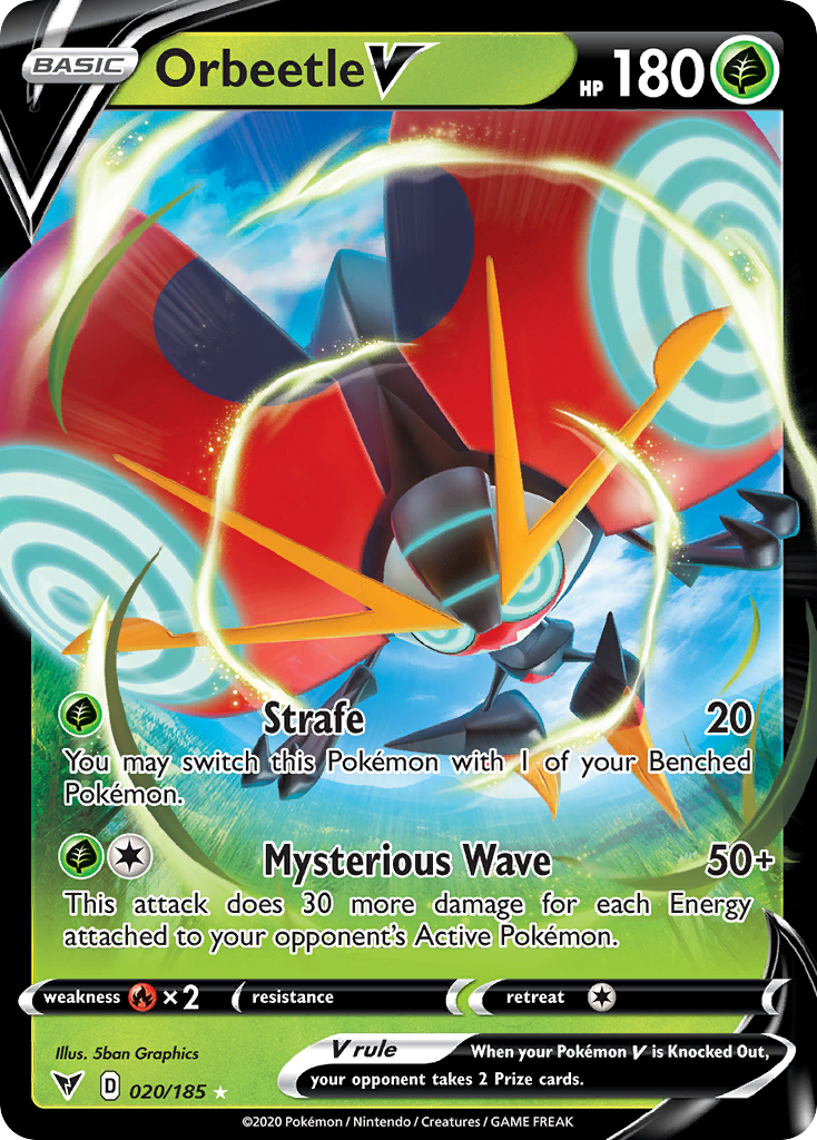 Orbeetle V 020/185 Vivid Voltage