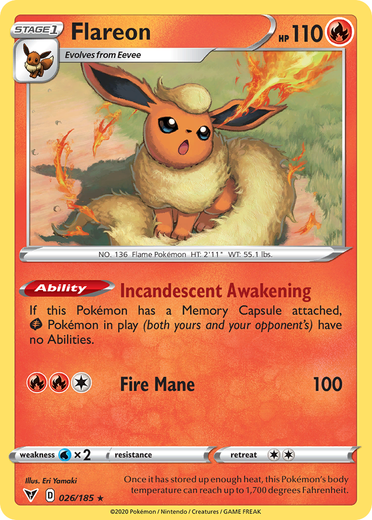 Flareon 026/185 Vivid Voltage