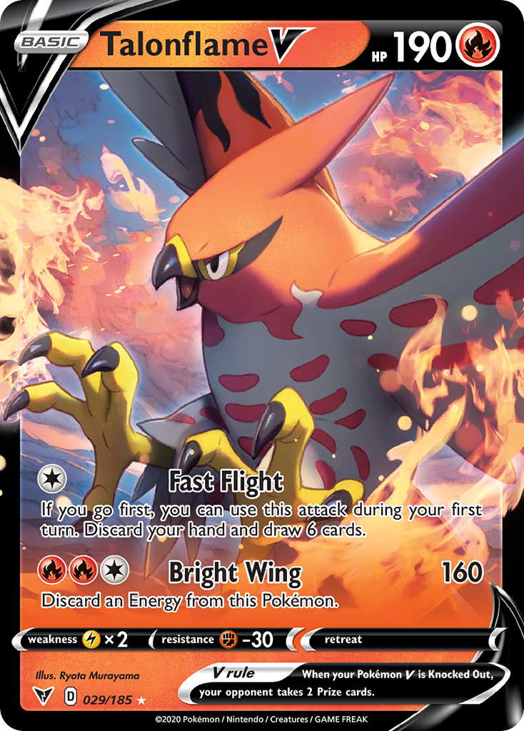 Talonflame V 029/185 Vivid Voltage