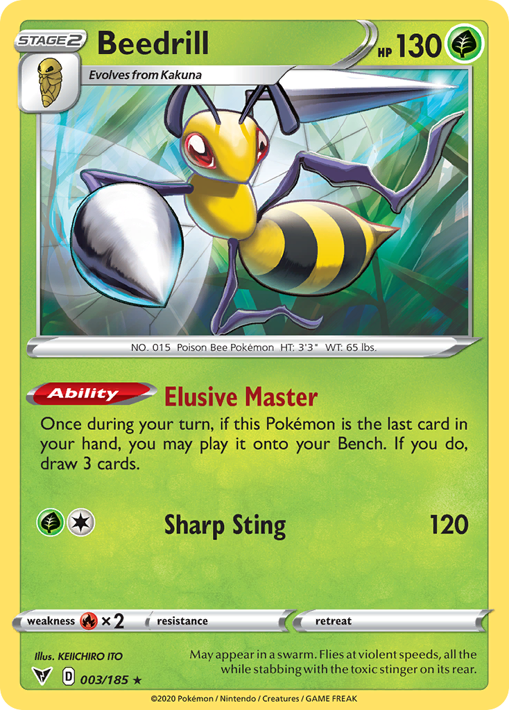 Beedrill 003/185 Vivid Voltage