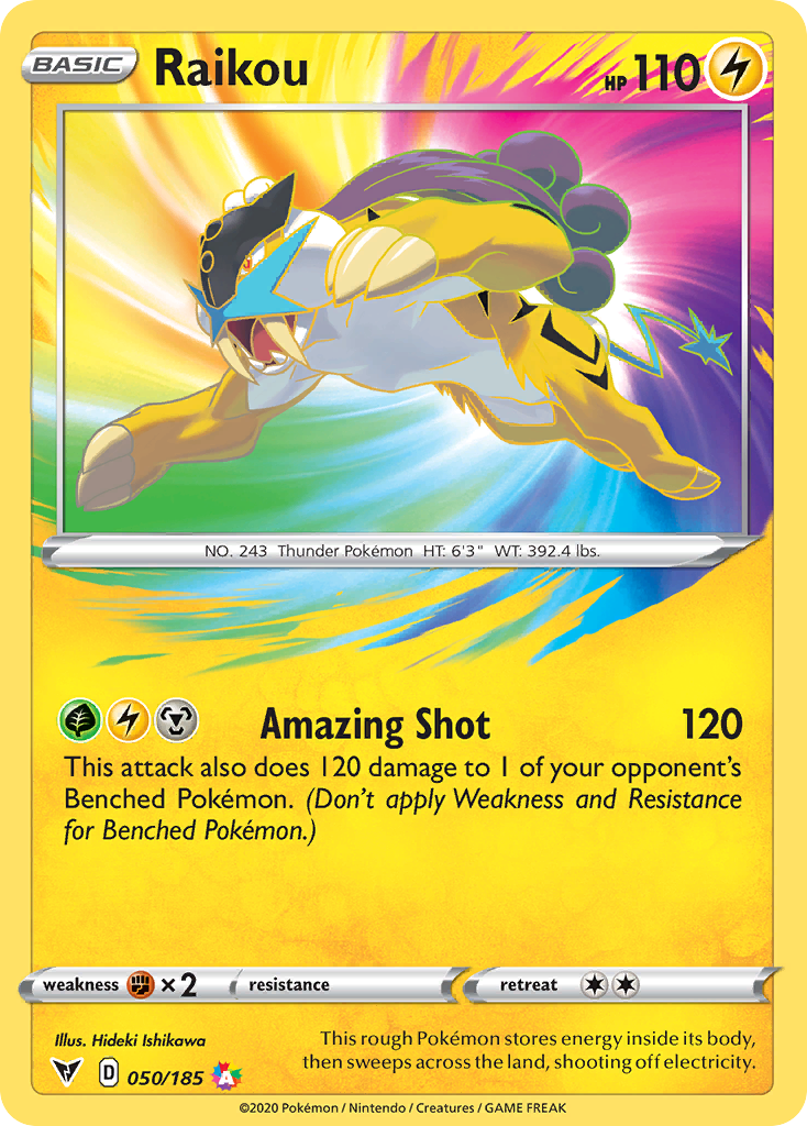 Raikou 050/185 Vivid Voltage