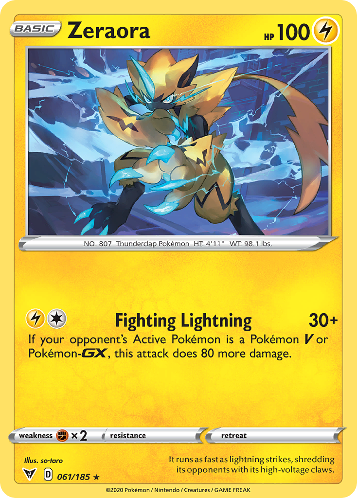 Zeraora 061/185 Vivid Voltage