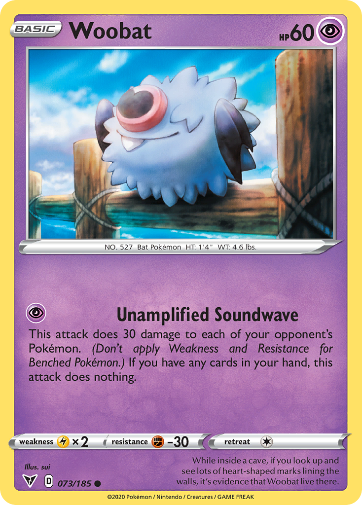 Woobat 073/185 Vivid Voltage
