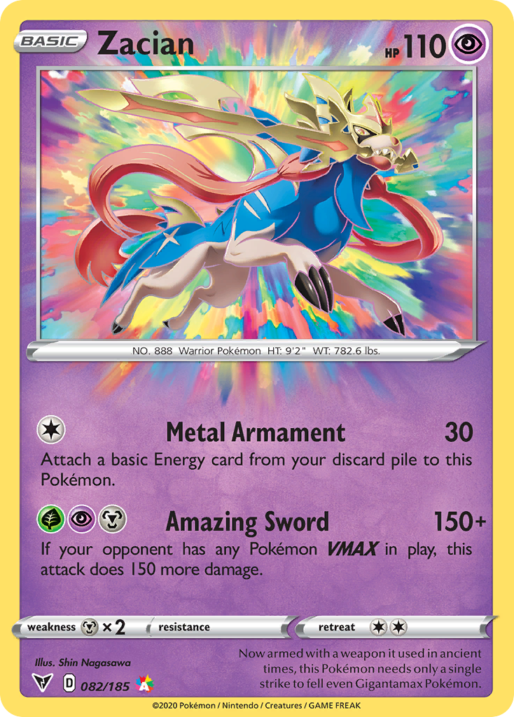 Zacian 082/185 Vivid Voltage