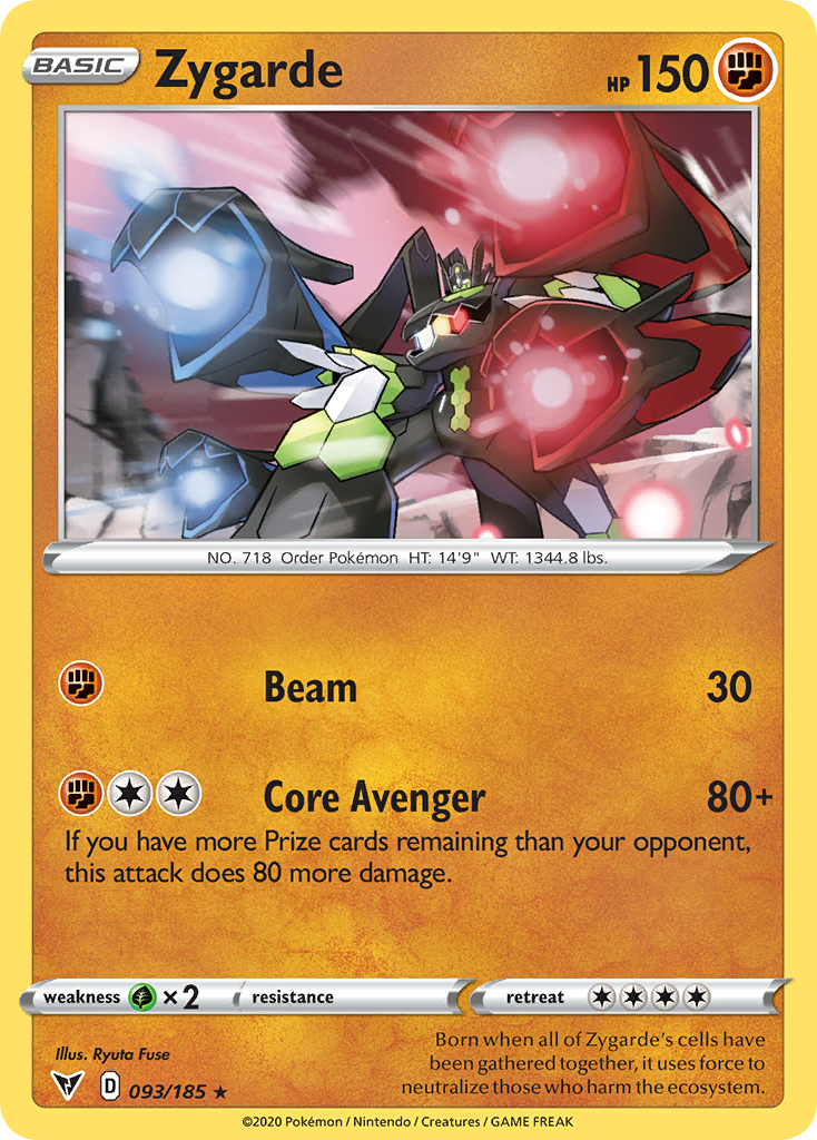 Zygarde 093/185 Vivid Voltage