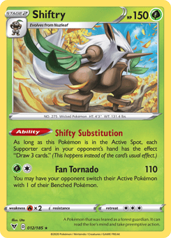 Shiftry 012/185 Vivid Voltage