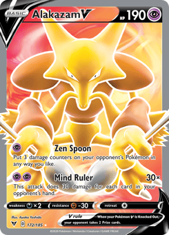 Alakazam V 172/185 Vivid Voltage