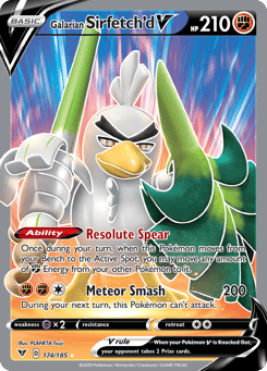 Galarian Sirfetch'd V 174/185 Vivid Voltage