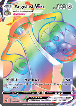 Aegislash VMAX 190/185 Vivid Voltage