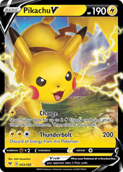 Pikachu V 043/185 Vivid Voltage