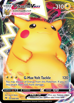 Pikachu VMAX 044/185 Vivid Voltage