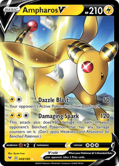 Ampharos V 049/185 Vivid Voltage