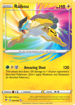 Raikou 050/185 Vivid Voltage