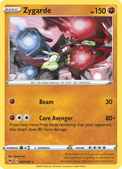 Zygarde 093/185 Vivid Voltage