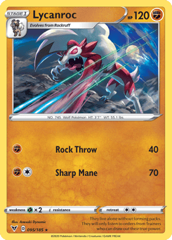 Lycanroc 095/185 Vivid Voltage
