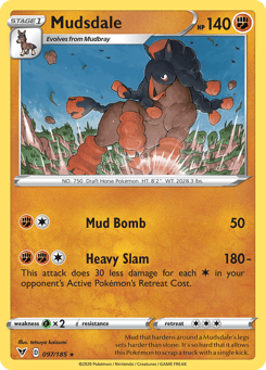 Mudsdale 097/185 Vivid Voltage