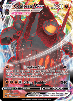 Coalossal VMAX 099/185 Vivid Voltage