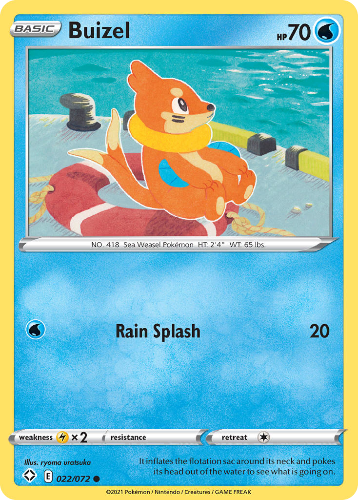 Buizel 022/072 Shining Fates