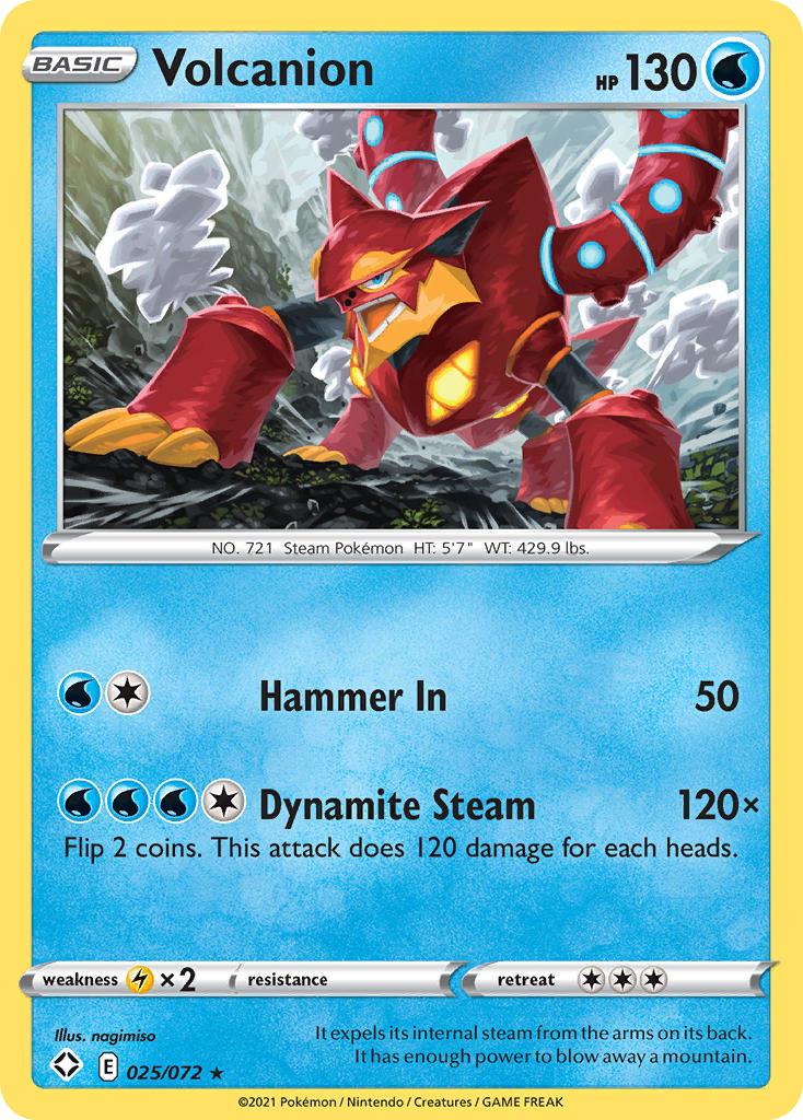 Volcanion 025/072 Shining Fates
