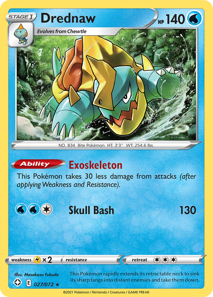 Drednaw 027/072 Shining Fates