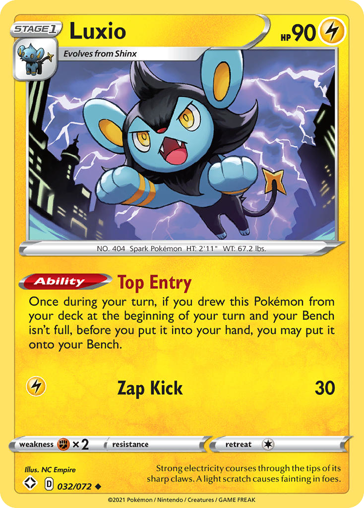 Luxio 032/072 Shining Fates