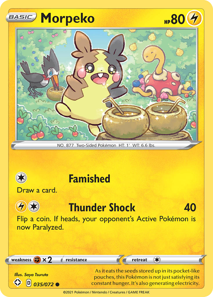 Morpeko 035/072 Shining Fates