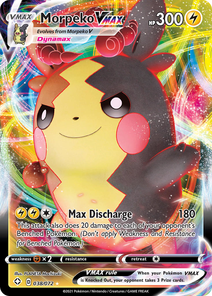 Morpeko VMAX 038/072 Shining Fates
